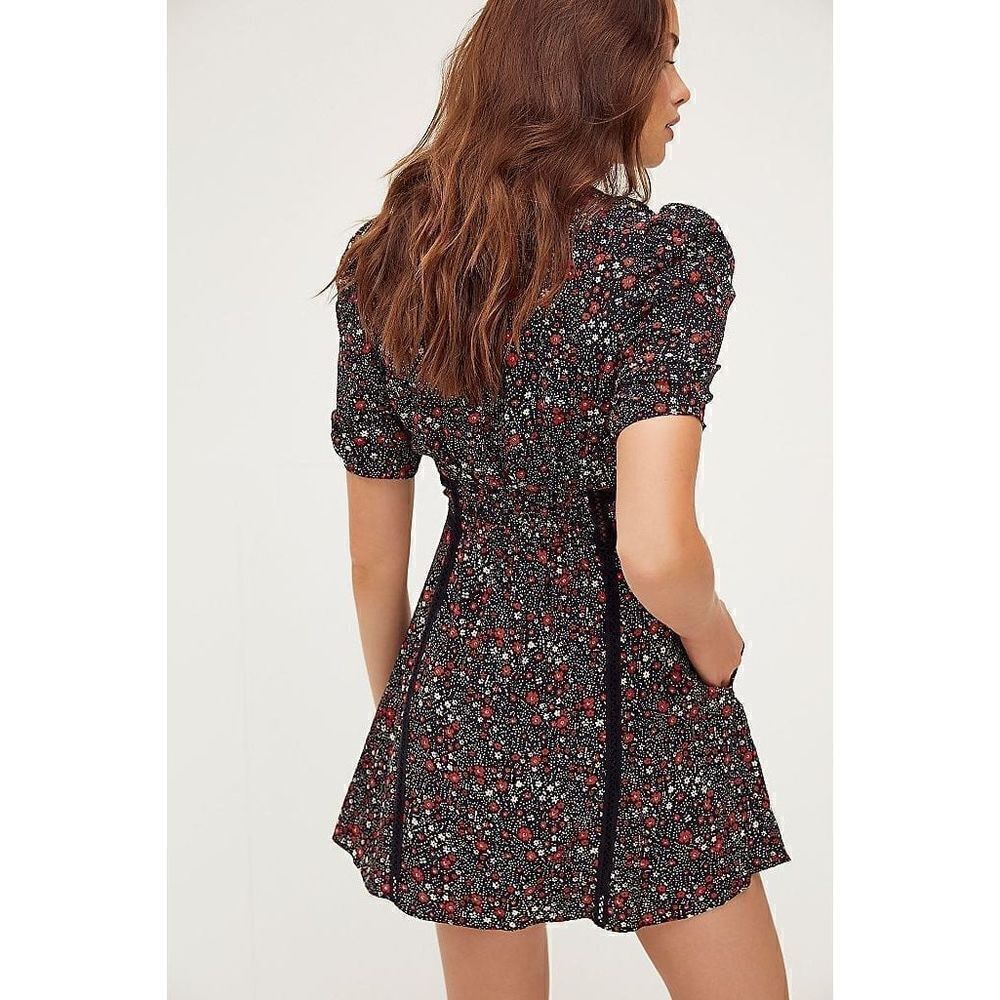 Free people -Piece Of Your Heart Mini Dress - Picture 4 of 8